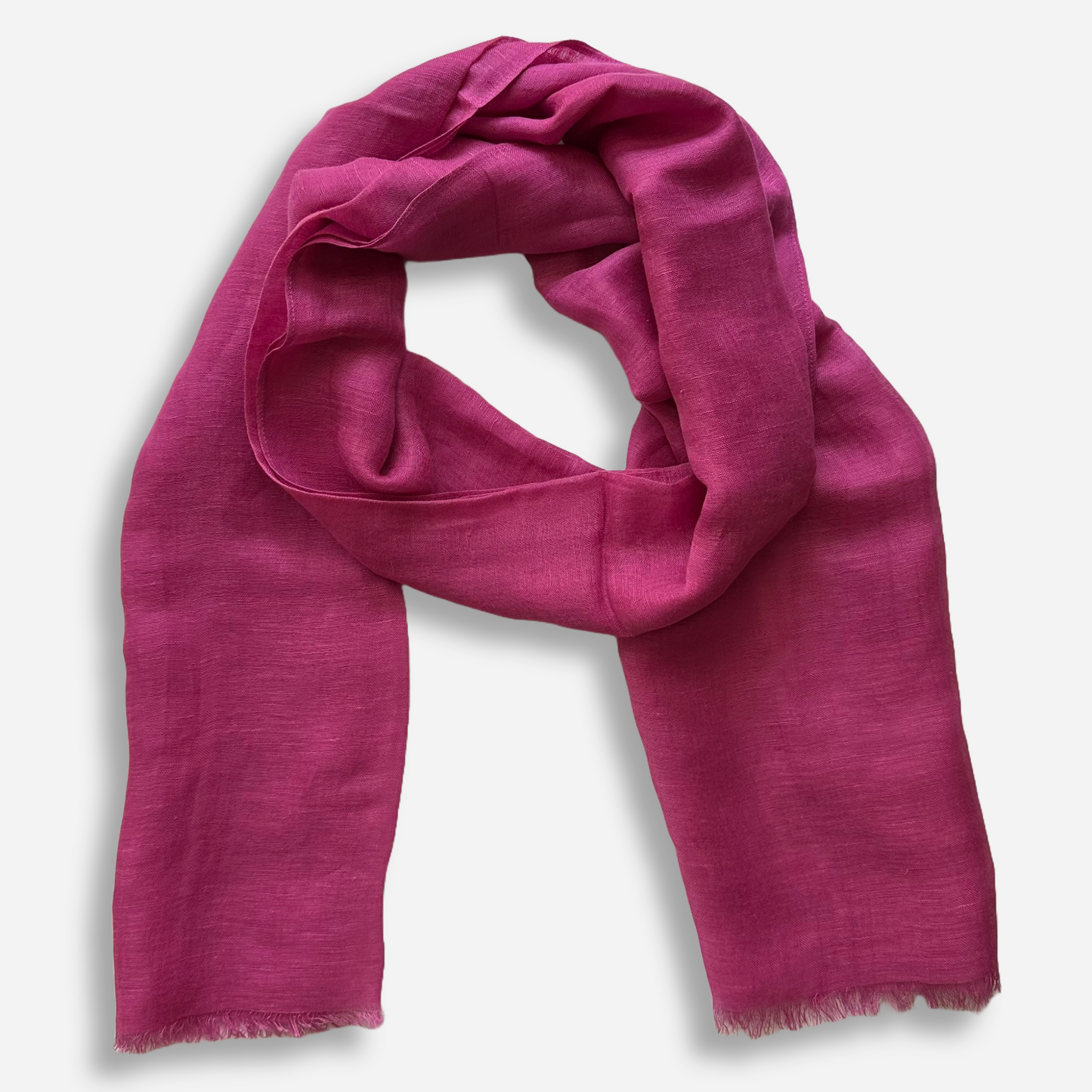 Modal-Linen Scarf (Pink)