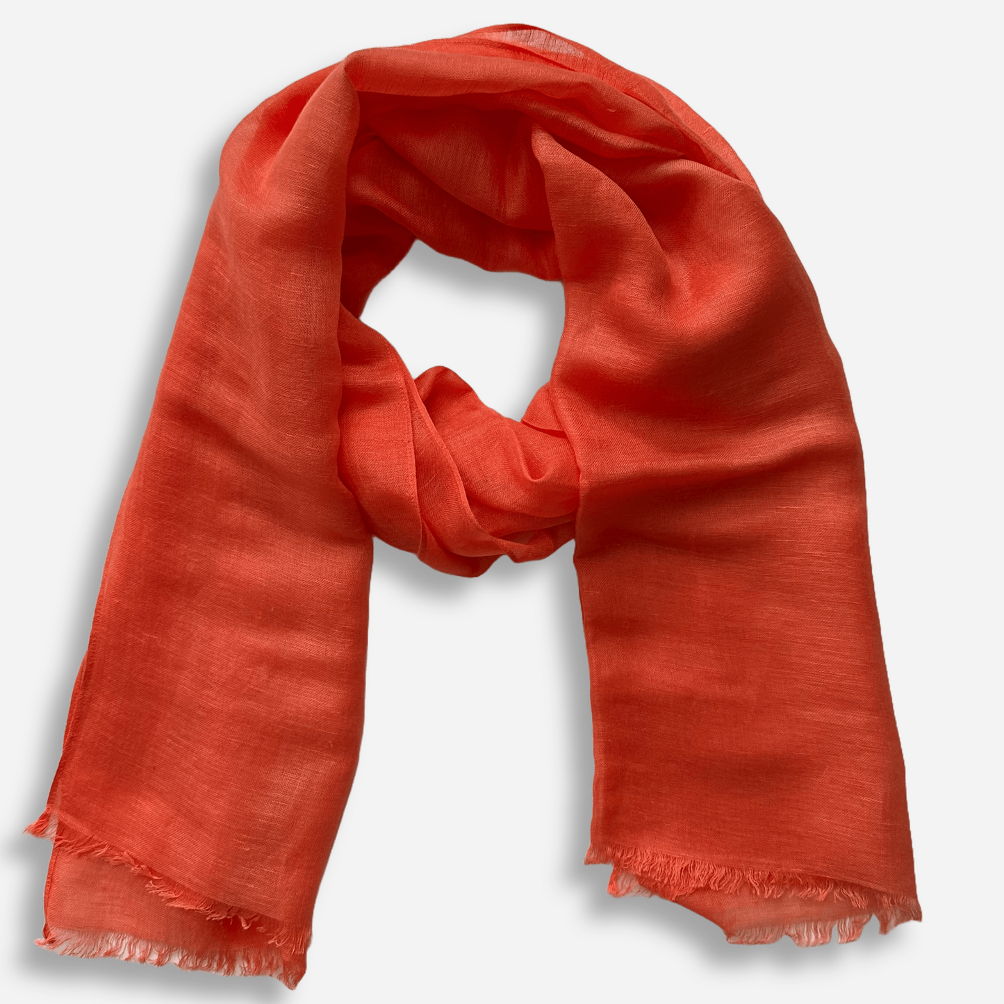 Modal-Linen Scarf (Saffron)