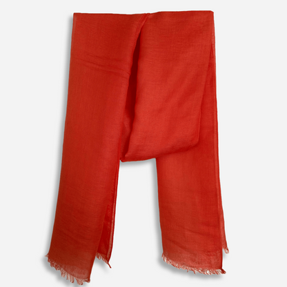 Modal-Linen Scarf (Saffron)