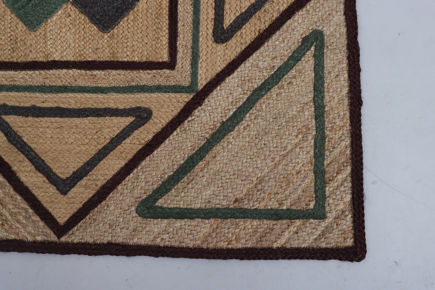 Square Jute Rug (4.6' x 4.6')